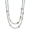 Gellner Big Bang Collier (2-81694-01) aus Gelbgold mit Perlmutt und Turmalin