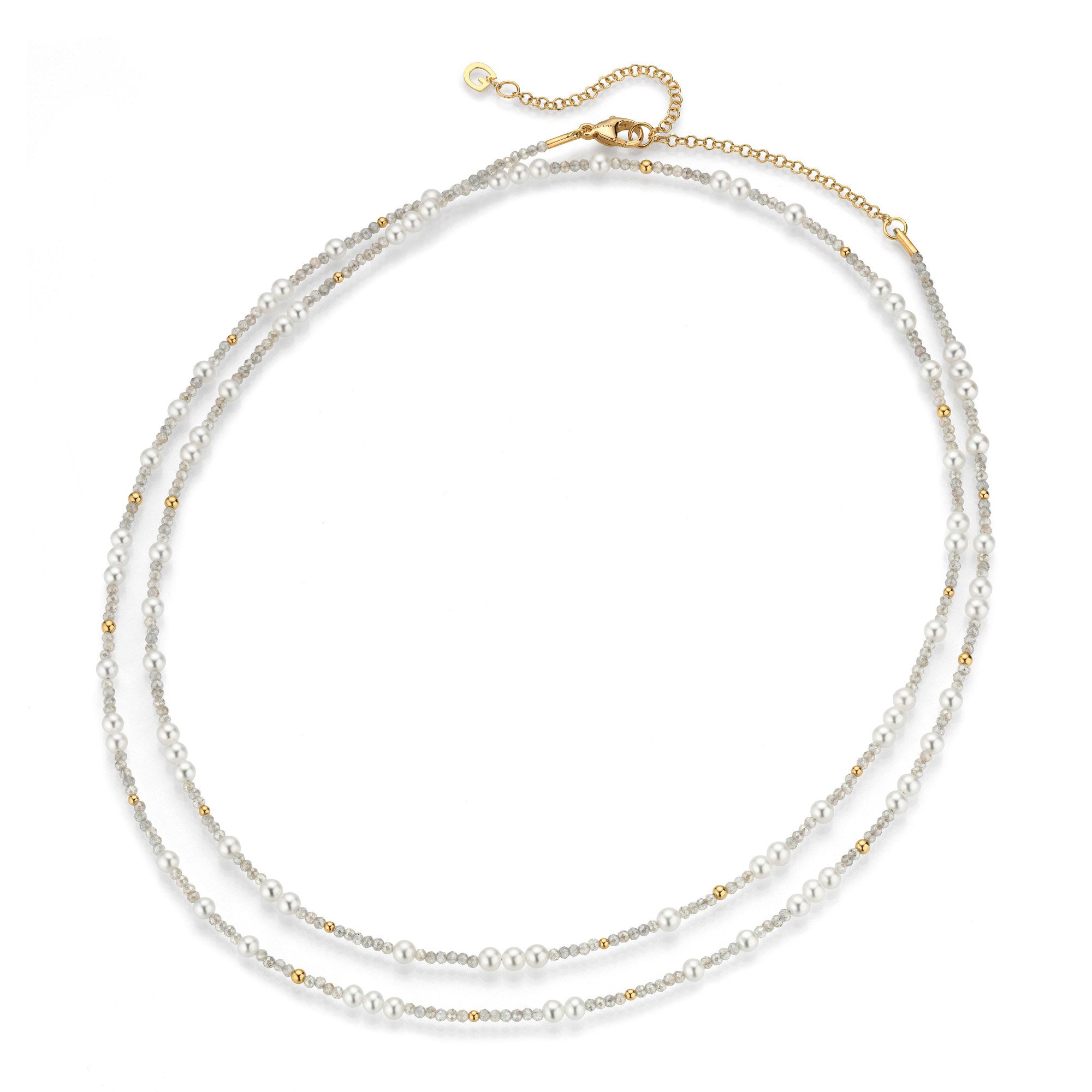 Gellner Big Bang Collier (2-81699-01) aus Gelbgold