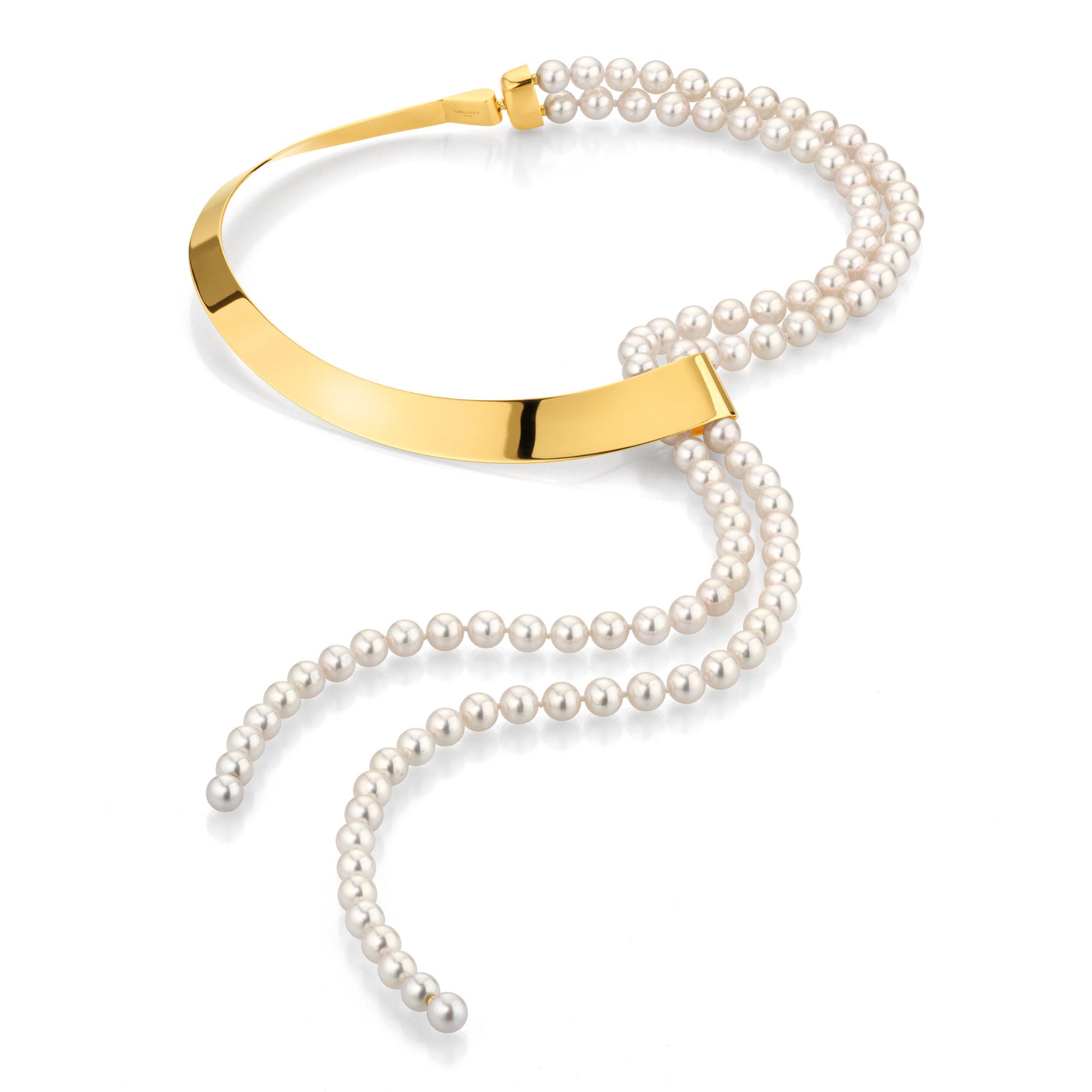 Gellner Casha Halsreif (5-22729-09) aus Gelbgold