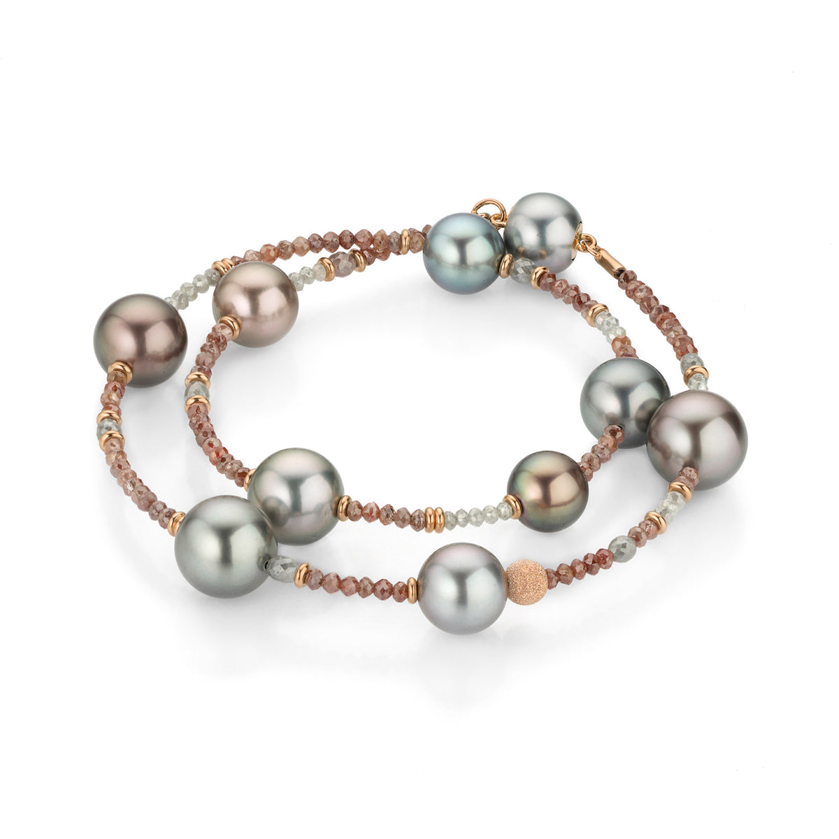 Gellner Castaway Armband (5-25000-04) aus Roségold mit Diamant