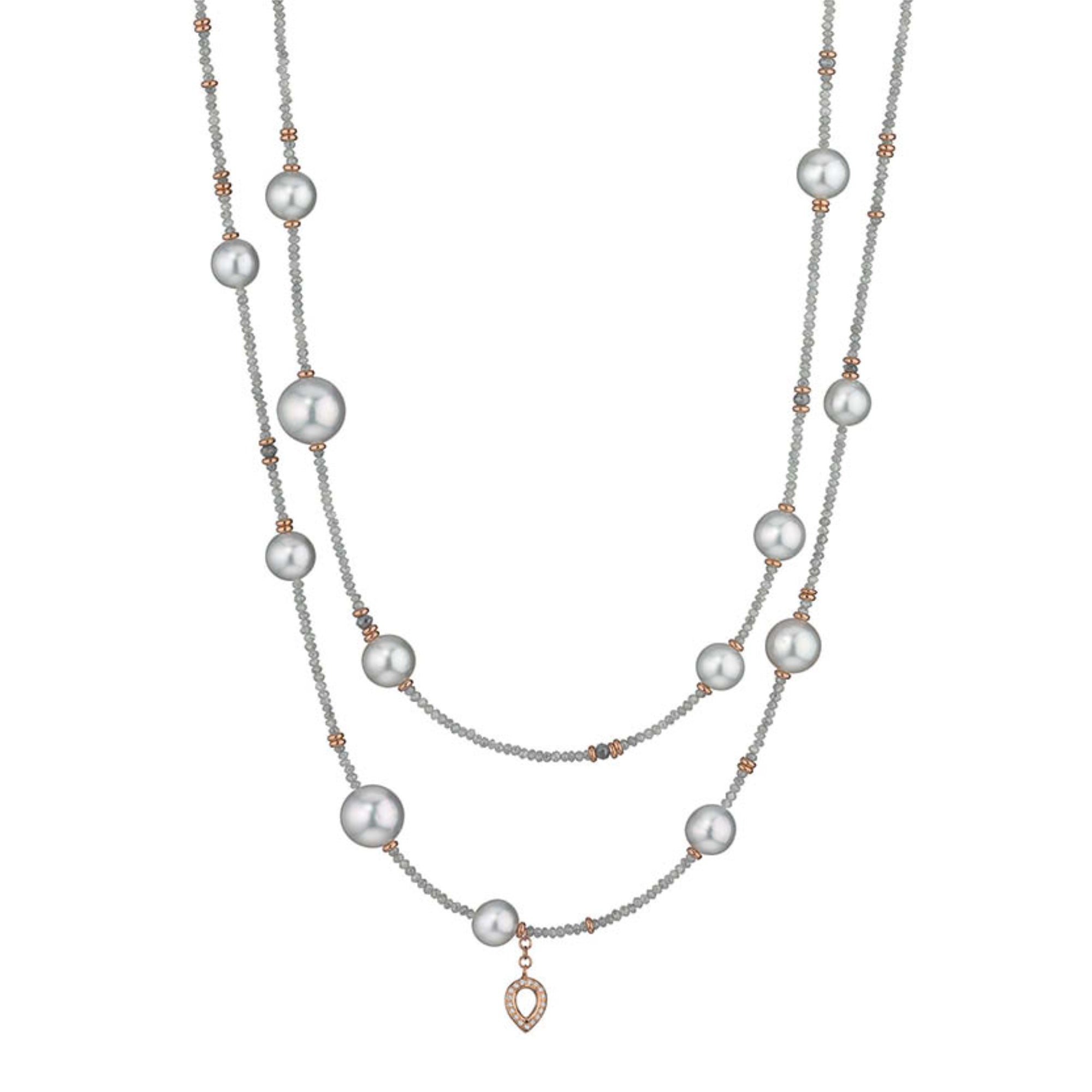 Gellner Castaway Collier (5-24213-01) aus Roségold mit Diamant