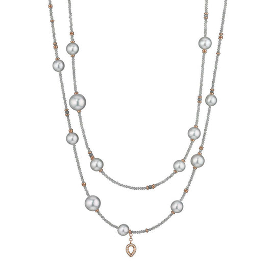 Gellner Castaway Collier (5-24213-01) aus Roségold mit Diamant