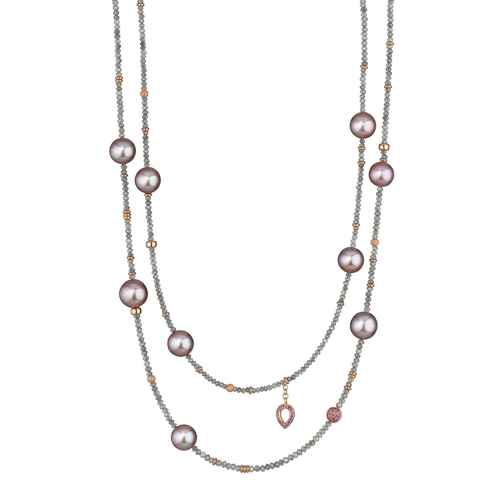 Gellner Castaway Collier (5-24235-01) aus Roségold mit Diamant