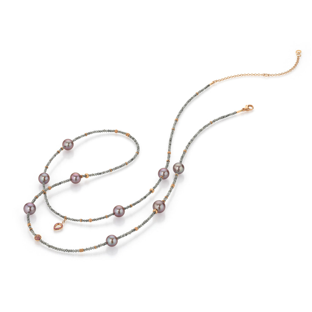Gellner Castaway Collier (5-24235-01) aus Roségold mit Diamant