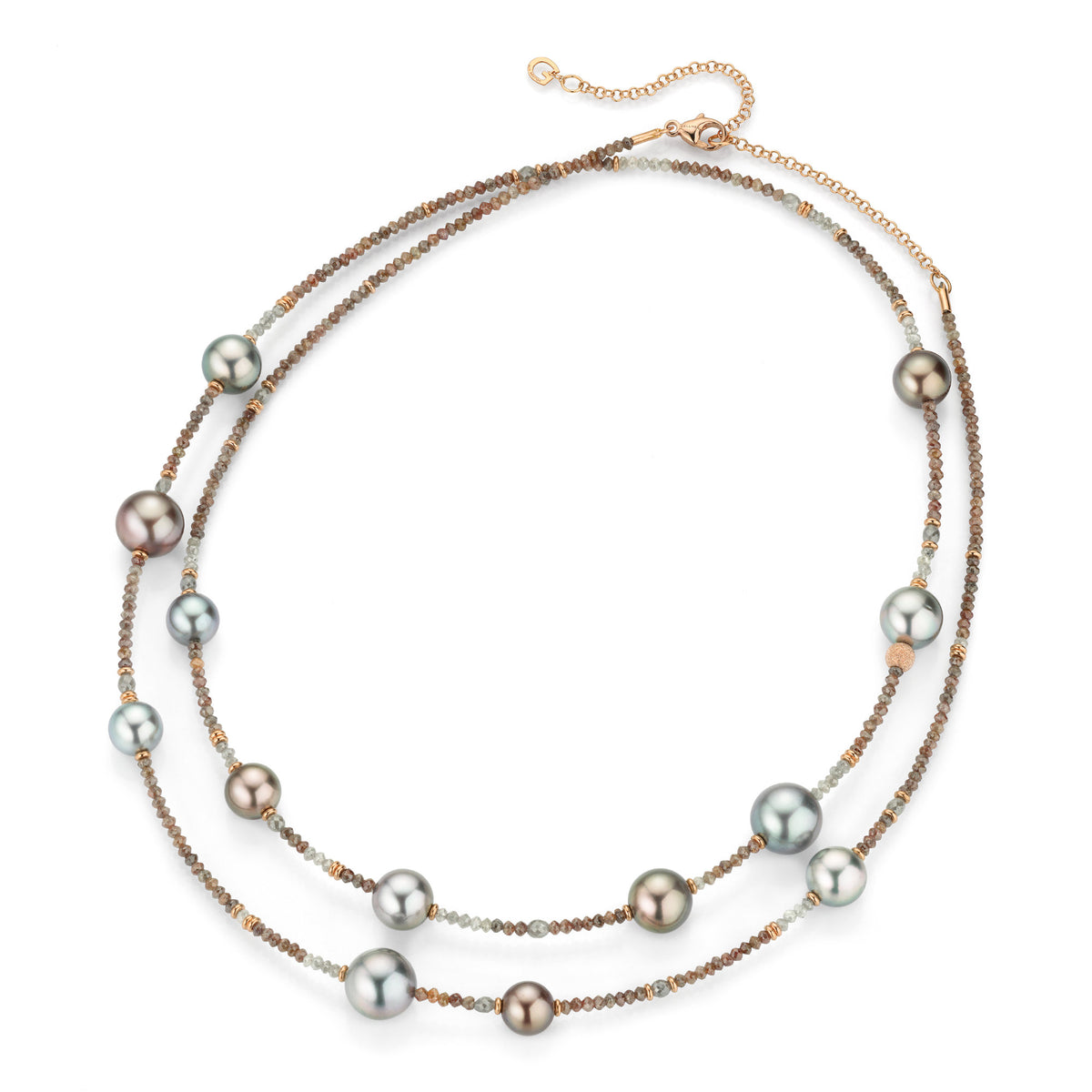 Gellner Castaway Collier (5-25000-03) aus Roségold mit Diamant