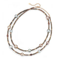 Gellner Castaway Collier (5-25002-01) aus Roségold mit Diamant