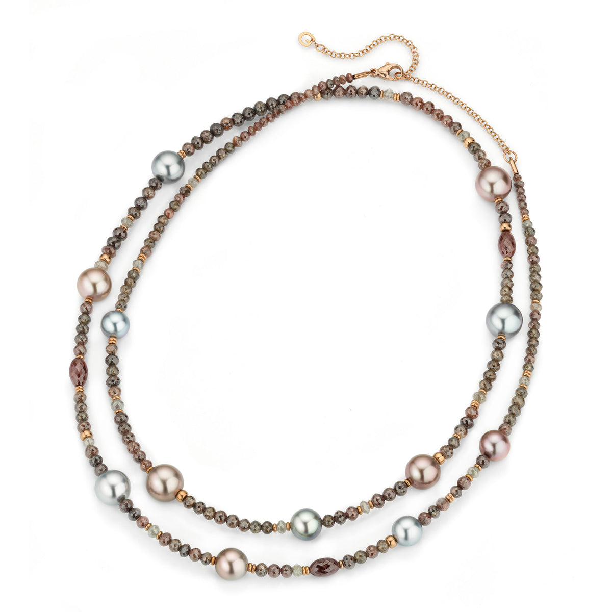 Gellner Castaway Collier (5-25002-01) aus Roségold mit Diamant
