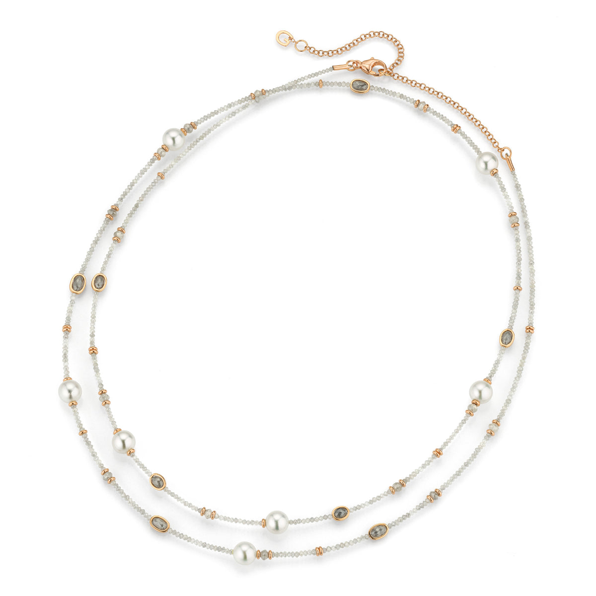 Gellner Castaway Collier (5-25057-01) aus Roségold mit Diamant