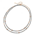 Gellner Castaway Collier (5-25111-01) aus Roségold mit Diamant