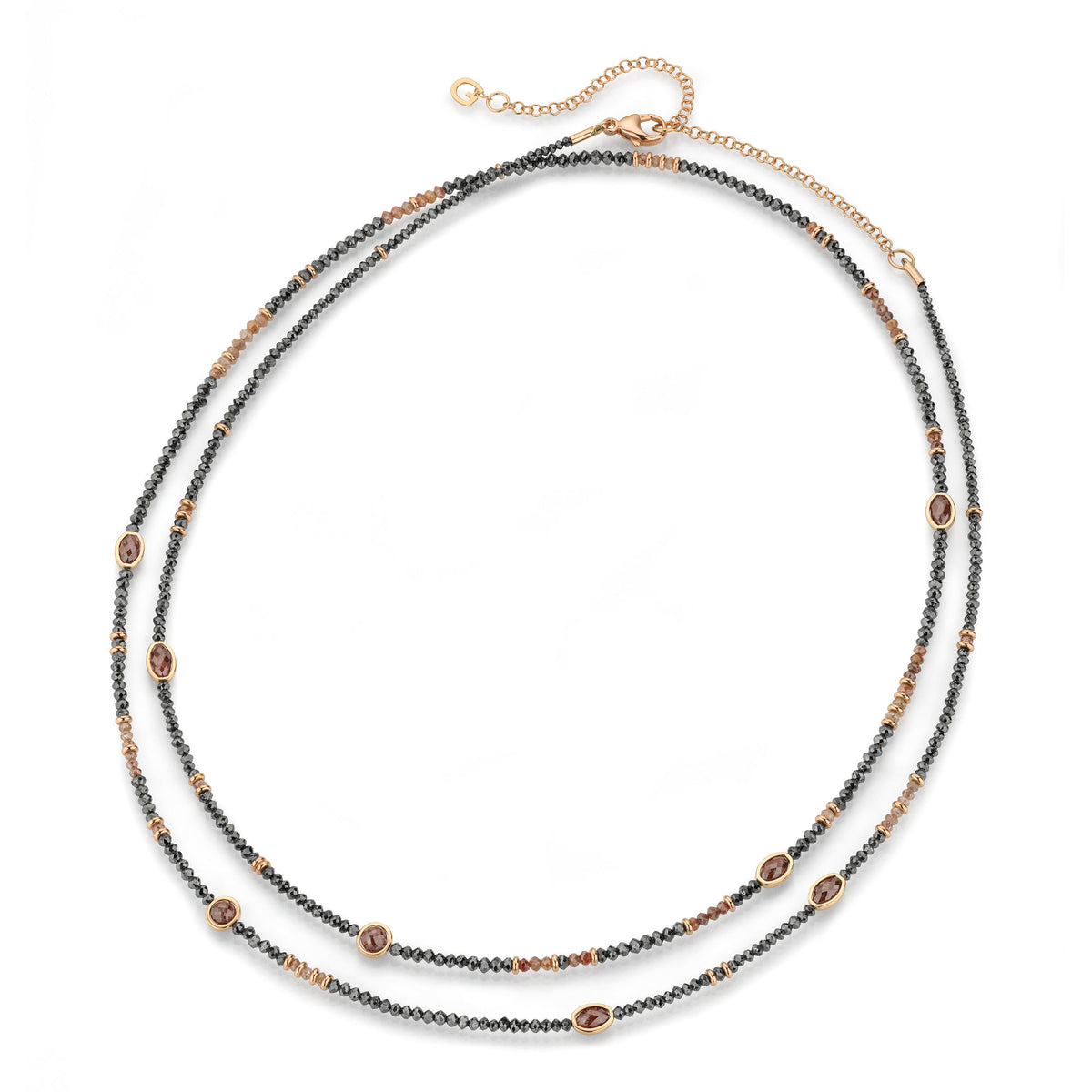 Gellner Castaway Collier (5-25111-01) aus Roségold mit Diamant