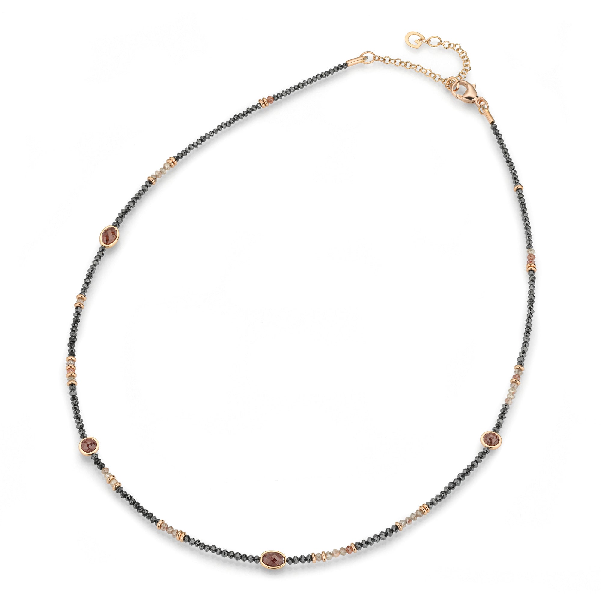 Gellner Castaway Collier (5-25143-01) aus Roségold mit Diamant