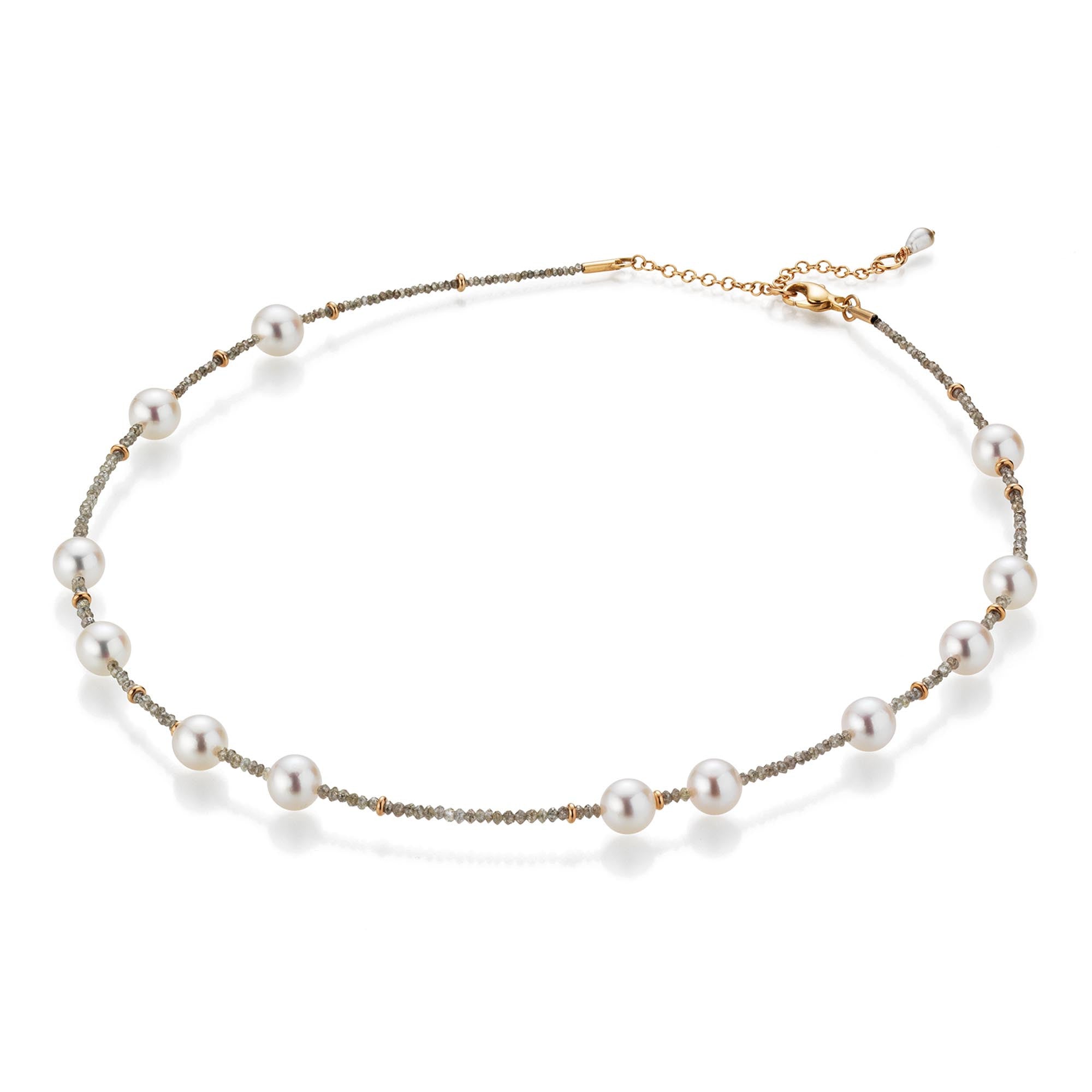 Gellner Castaway Halskette (5-22418-01) aus Roségold mit Diamant