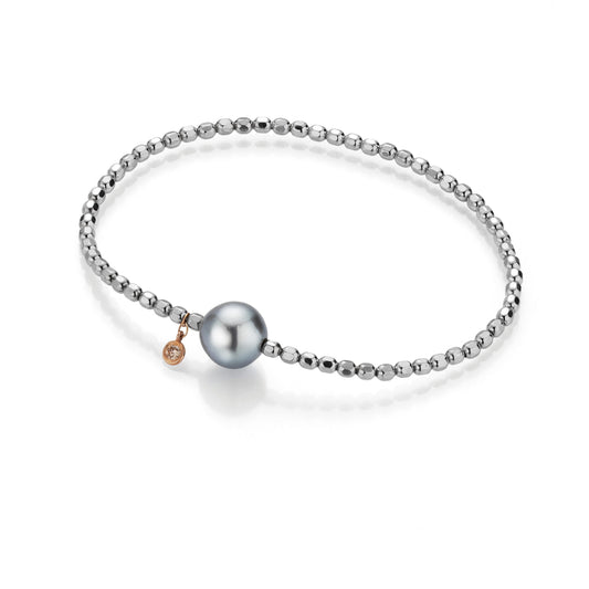 Gellner Flex Armband (2-81515-01) aus Bicolor-Gold mit Diamant