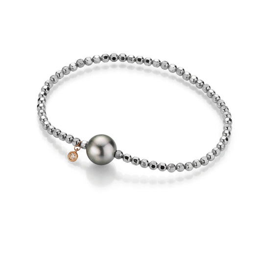 Gellner Flex Armband (2-81516-01) aus Bicolor-Gold mit Diamant