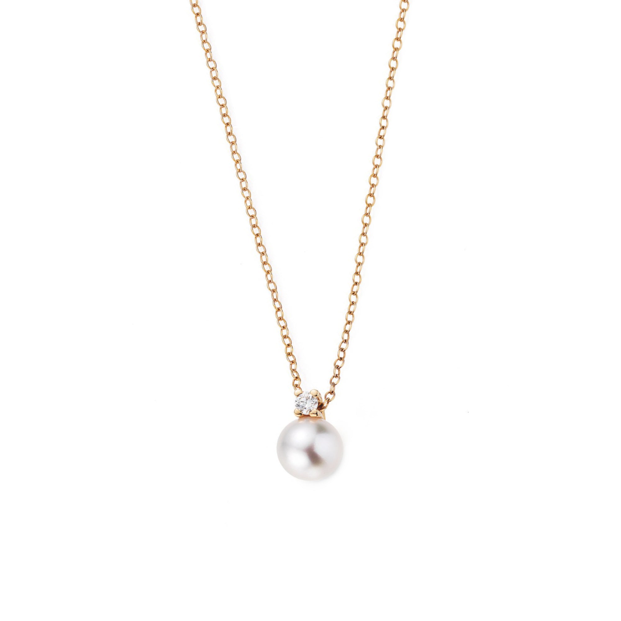 Gellner H2O Collier (5-22006-03) aus Roségold mit Diamant