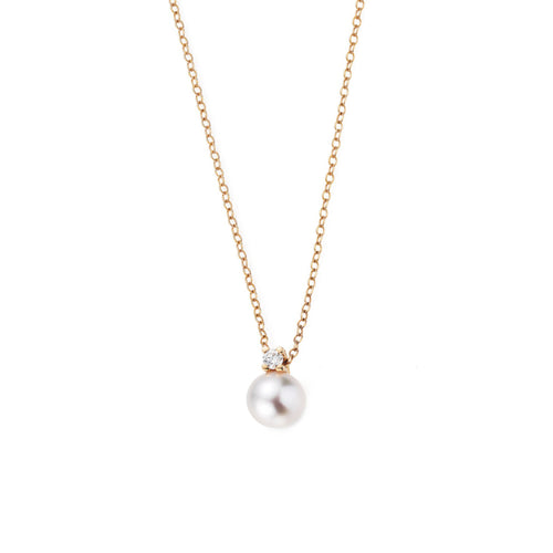 Gellner H2O Collier (5-22006-03) aus Roségold mit Diamant