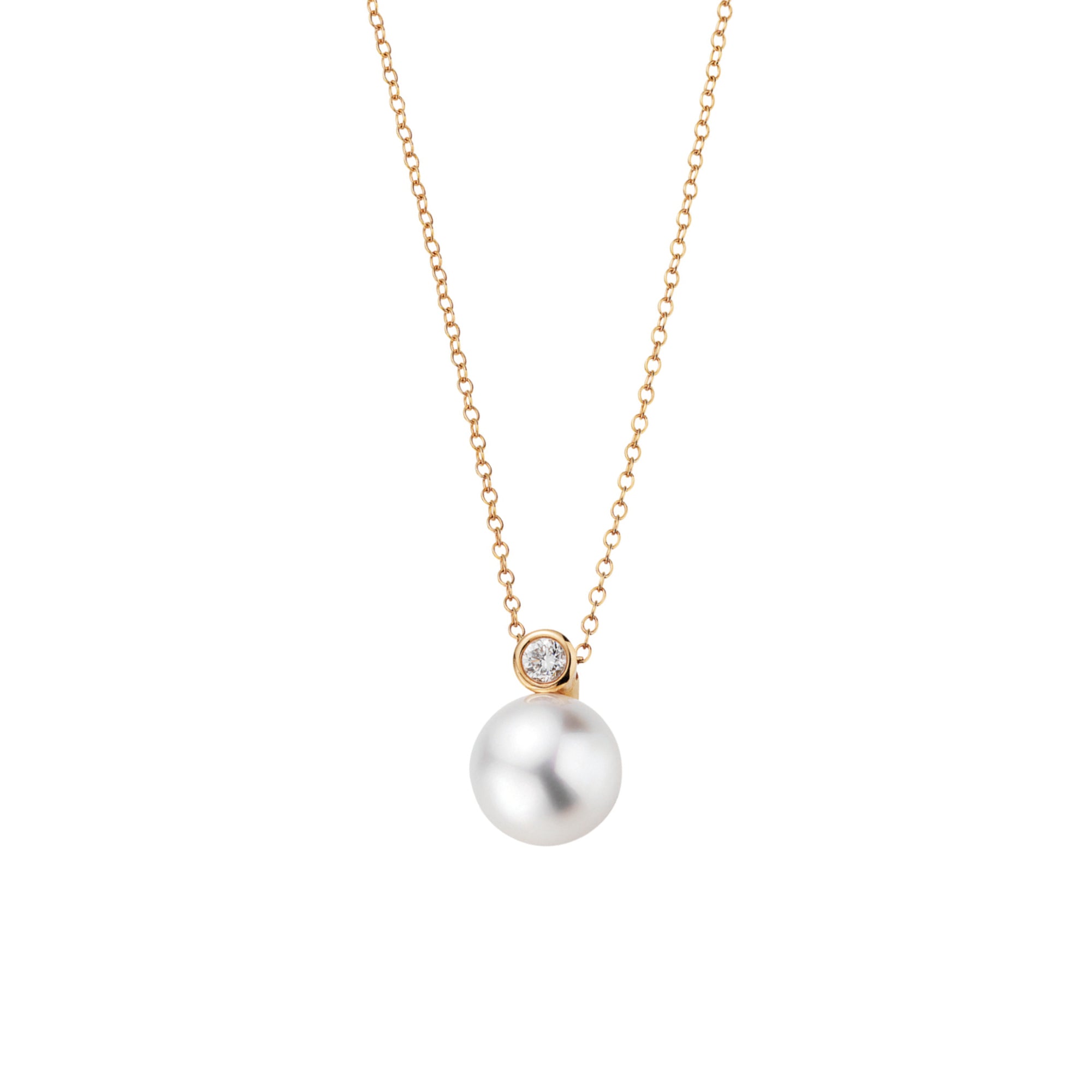 Gellner H2O Collier (5-22007-07) aus Roségold mit Diamant