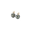 Gellner H2O Ohrhaken (5-22025-07) aus Gelbgold mit Diamant
