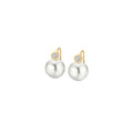 Gellner H2O Ohrhaken (5-23801-03) aus Gelbgold mit Diamant