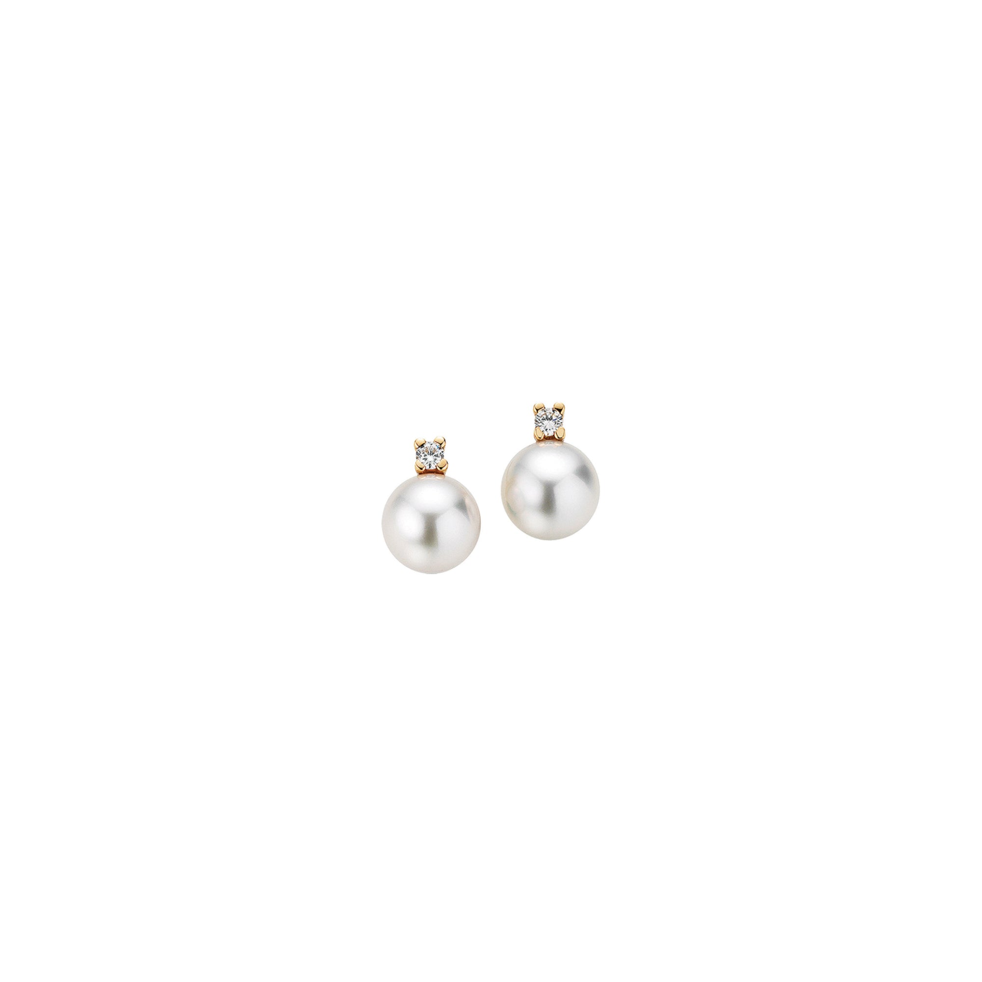 Gellner H2O Ohrstecker (5-22006-05) aus Roségold mit Diamant