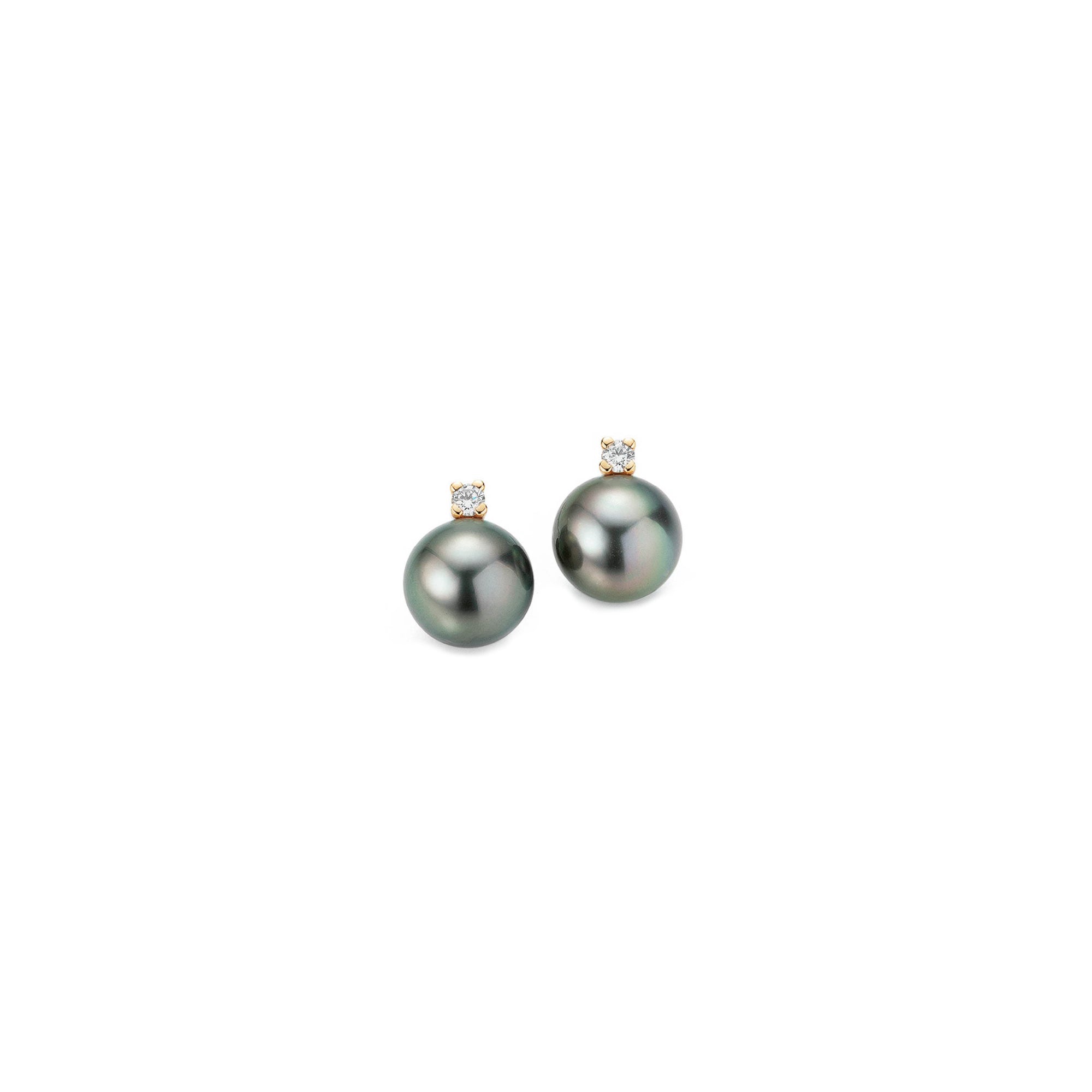 Gellner H2O Ohrstecker (5-22019-09) aus Roségold mit Diamant
