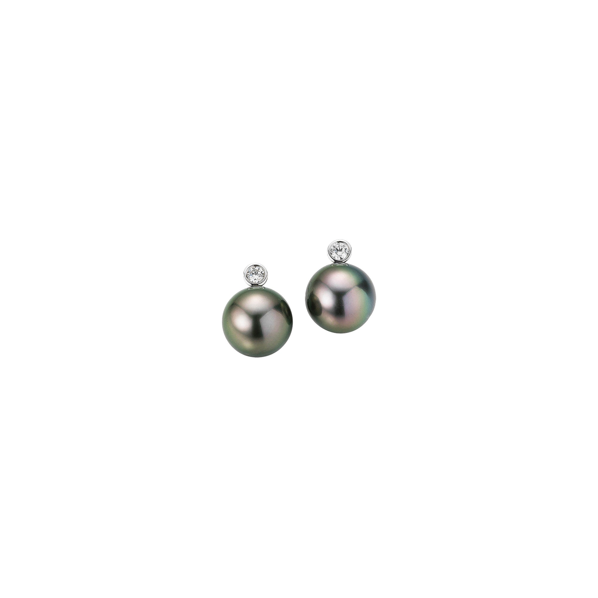 Gellner H2O Ohrstecker (5-22020-04) aus Weißgold mit Diamant