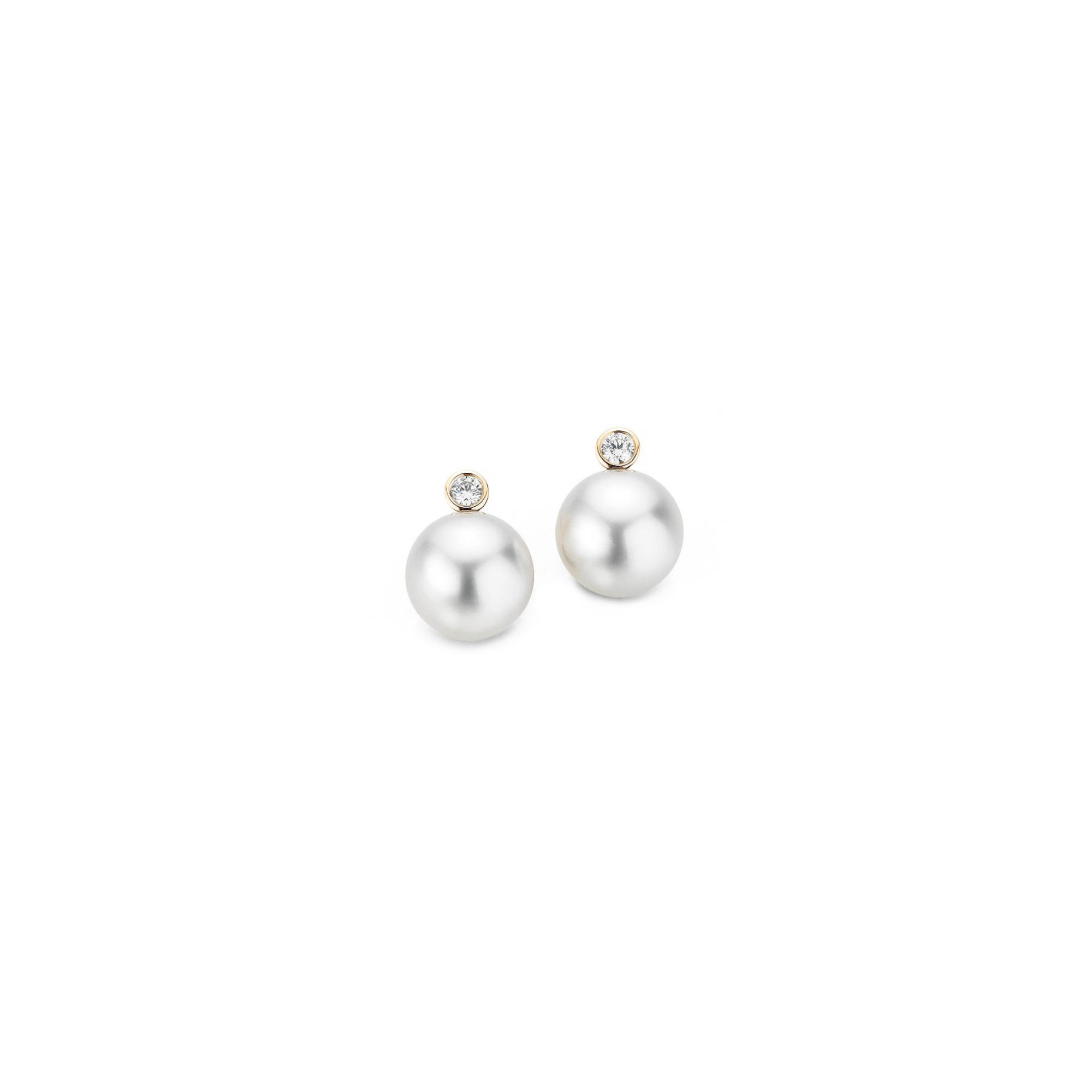 Gellner H2O Ohrstecker (5-22020-11) aus Roségold mit Diamant