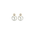 Gellner H2O Ohrstecker (5-23800-07) aus Gelbgold mit Diamant