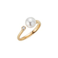 Gellner H2O Ring (5-22018-11) aus Gelbgold mit Diamant