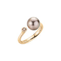 Gellner H2O Ring (5-22020-08) aus Roségold mit Diamant