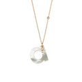 Gellner Love Letters Collier (2-81713-01) aus Roségold mit Diamant und Perlmutt