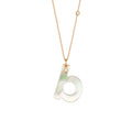 Gellner Love Letters Collier (2-81713-02) aus Roségold mit Diamant und Perlmutt