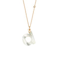 Gellner Love Letters Collier (2-81713-04) aus Roségold mit Diamant und Perlmutt