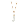 Gellner Love Letters Collier (2-81713-10) aus Roségold mit Diamant und Perlmutt