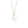 Gellner Love Letters Collier (2-81713-11) aus Roségold mit Diamant und Perlmutt
