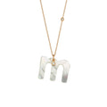 Gellner Love Letters Collier (2-81713-13) aus Roségold mit Diamant und Perlmutt