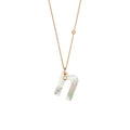 Gellner Love Letters Collier (2-81713-14) aus Roségold mit Diamant und Perlmutt