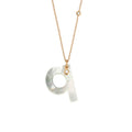 Gellner Love Letters Collier (2-81713-17) aus Roségold mit Diamant und Perlmutt