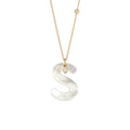 Gellner Love Letters Collier (2-81713-19) aus Roségold mit Diamant und Perlmutt