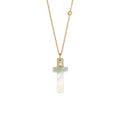 Gellner Love Letters Collier (2-81713-20) aus Roségold mit Diamant und Perlmutt