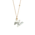 Gellner Love Letters Collier (2-81713-23) aus Roségold mit Diamant und Perlmutt