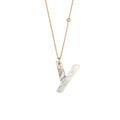 Gellner Love Letters Collier (2-81713-25) aus Roségold mit Diamant und Perlmutt