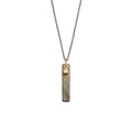 Gellner Love Letters Collier (2-81714-09) aus Bicolor-Gold mit Diamant und Perlmutt
