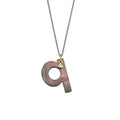 Gellner Love Letters Collier (2-81714-17) aus Bicolor-Gold mit Diamant und Perlmutt