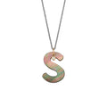 Gellner Love Letters Collier (2-81714-19) aus Bicolor-Gold mit Diamant und Perlmutt