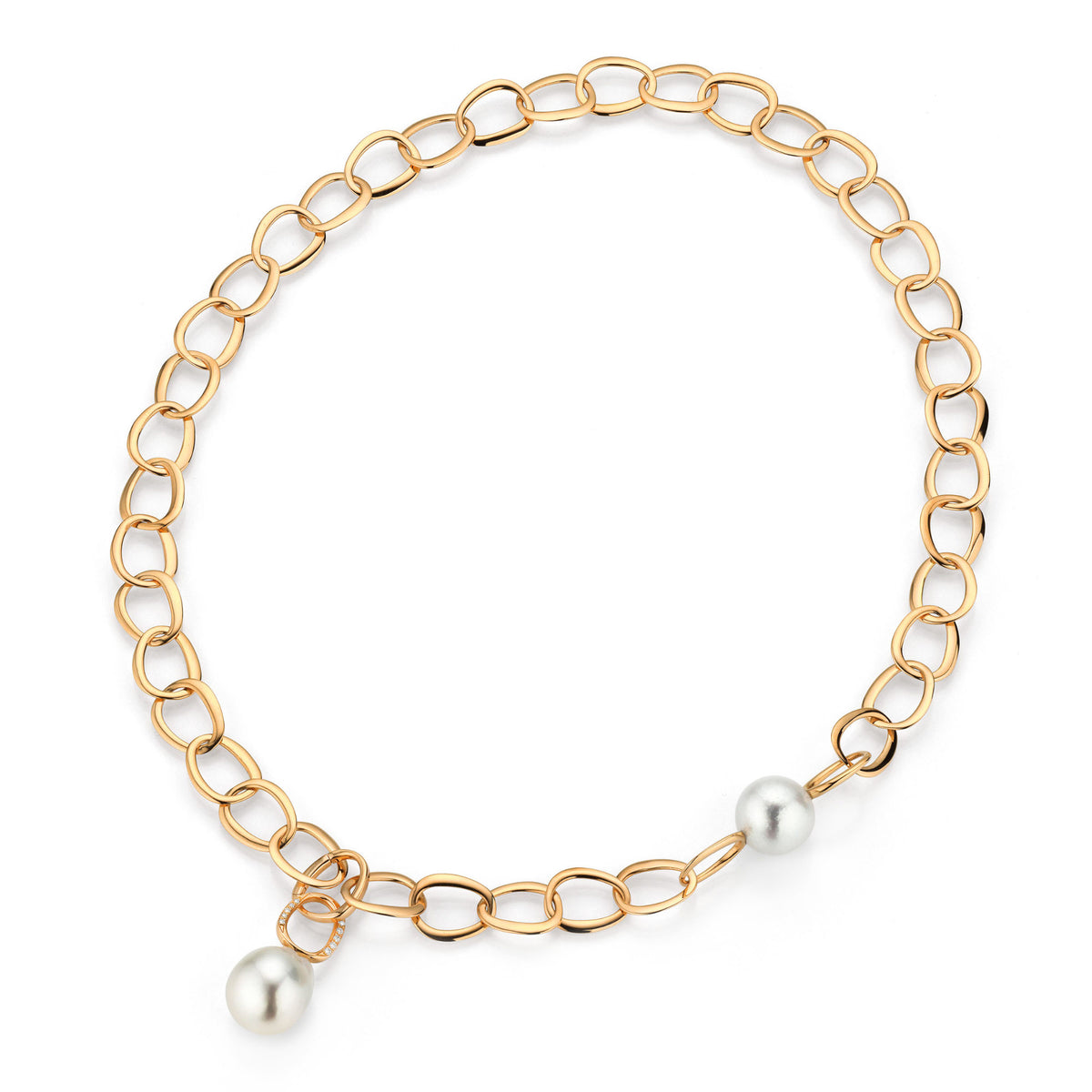Gellner Modern Classics Collier (5-24803-02) aus Roségold mit Diamant