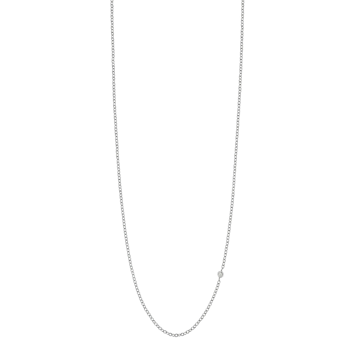 Gellner Modern Classics Collier (5-25040-02) aus Platin mit Diamant