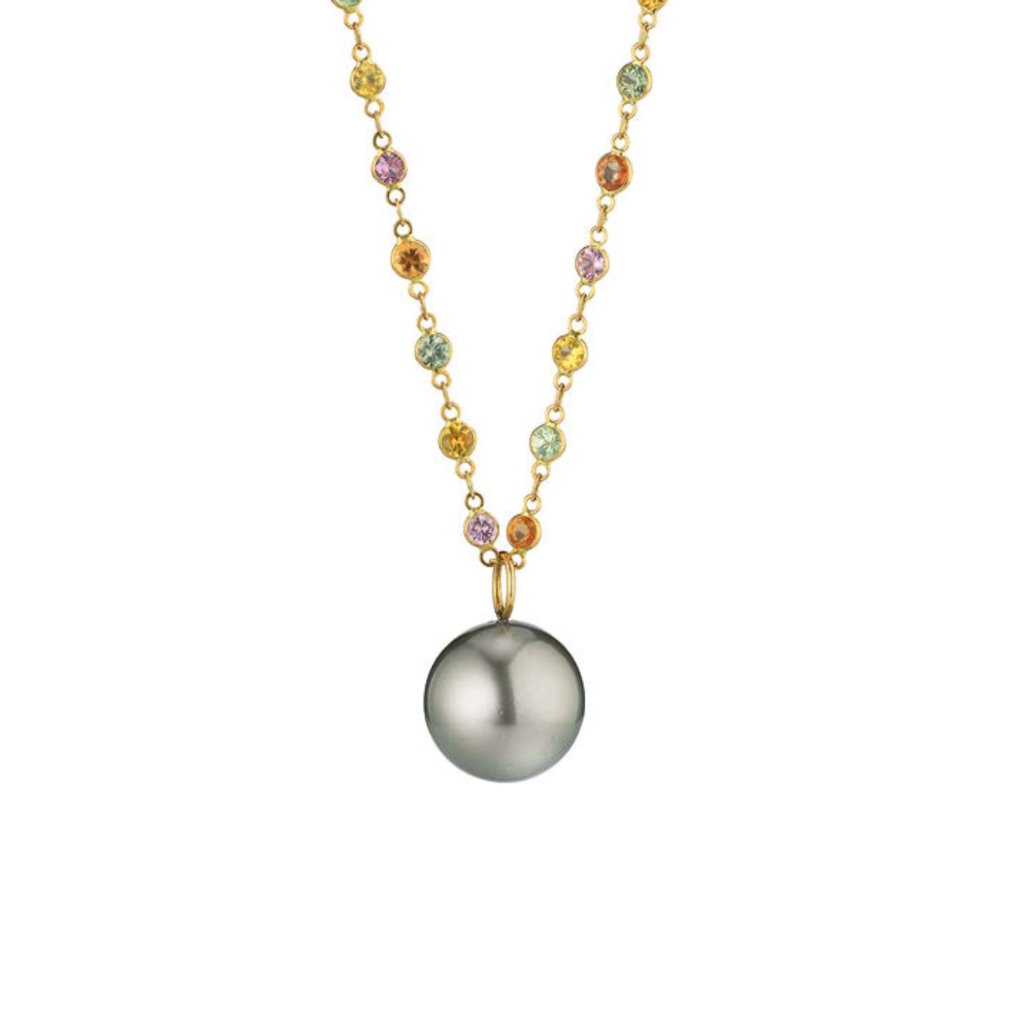 Gellner Modern Classics Collier mit Einhänger (5-24481-04) aus Gelbgold