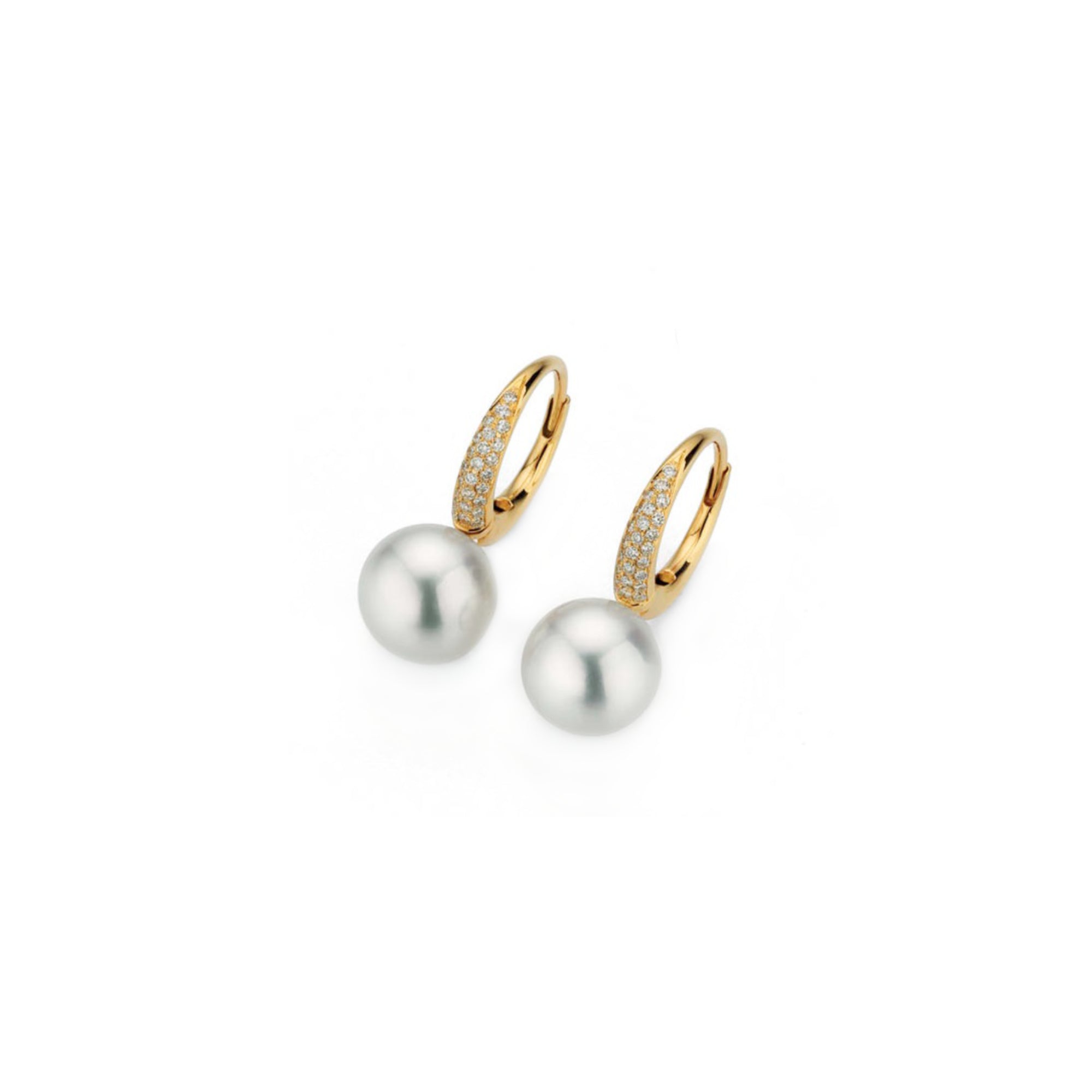 Gellner Modern Classics Creolen (5-23170-18) aus Roségold mit Diamant