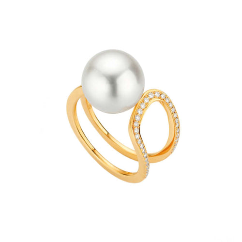 Gellner Modern Classics Ring (5-24750-01) aus Roségold mit Diamant